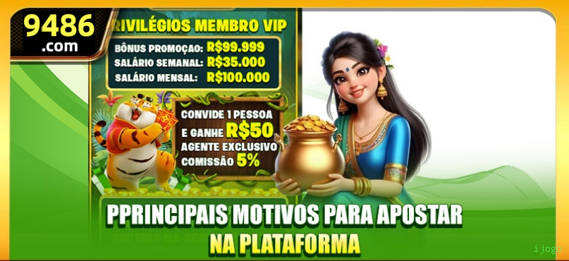 Imagem promocional da ijogo mostrando a plataforma e suas vantagens